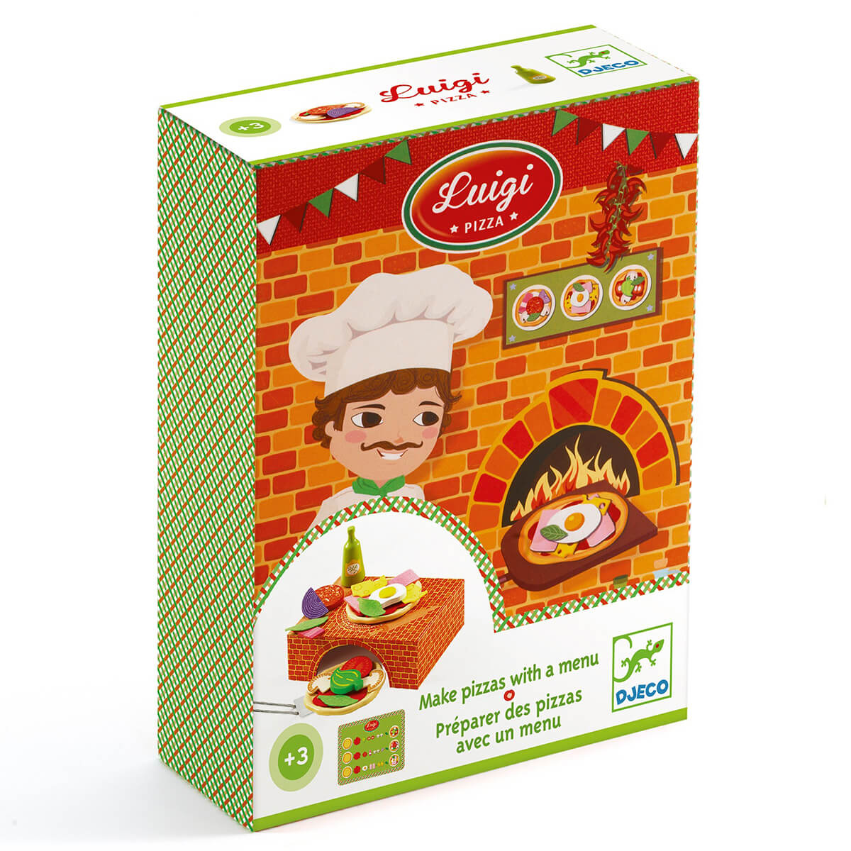 (Pre-Order) Djeco Luigi Pizza Oven Role Play Set