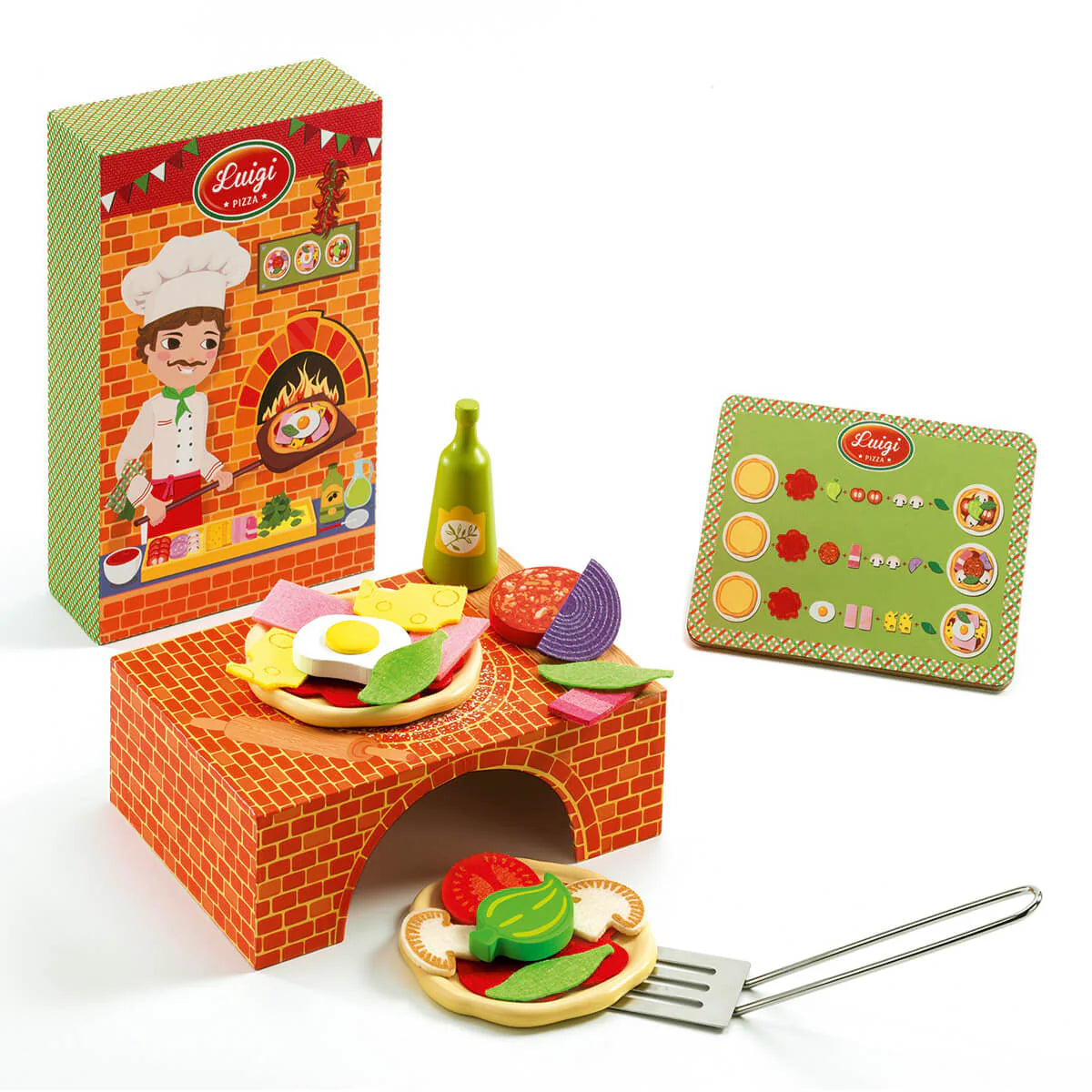 (Pre-Order) Djeco Luigi Pizza Oven Role Play Set