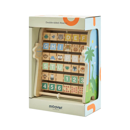(No Original Box) Moover Double side abacus dino