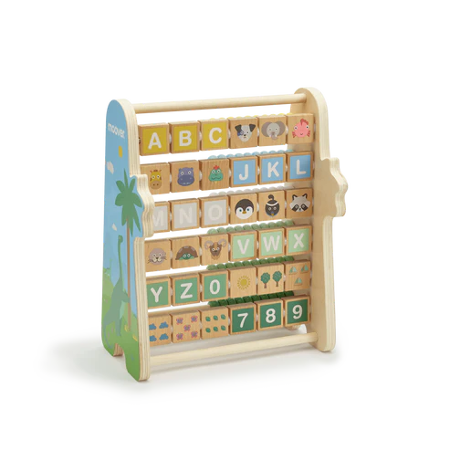 (No Original Box) Moover Double side abacus dino