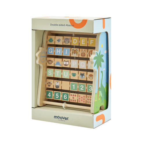 (No Original Box) Moover Double side abacus dino