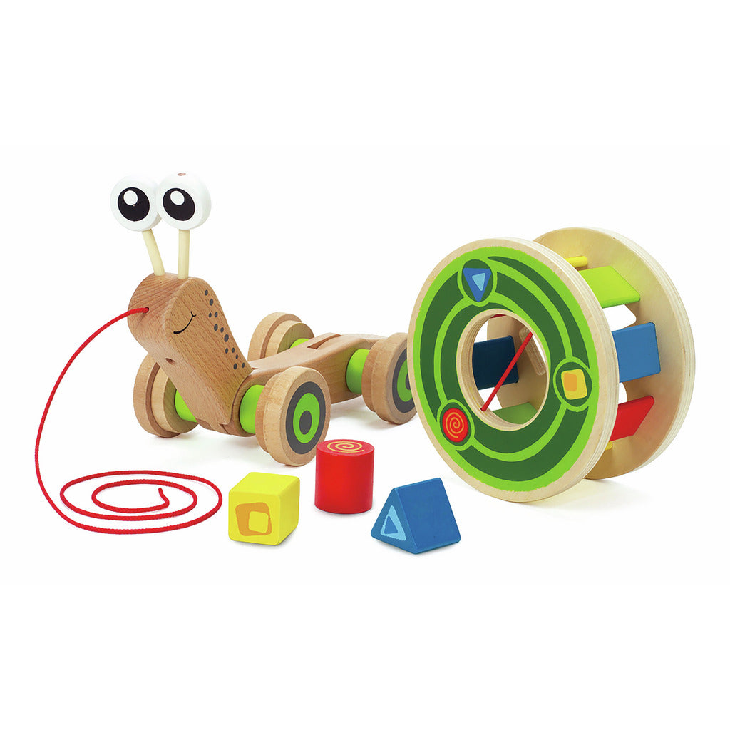 (Pre-Order) Hape Walk-A-Long Snail