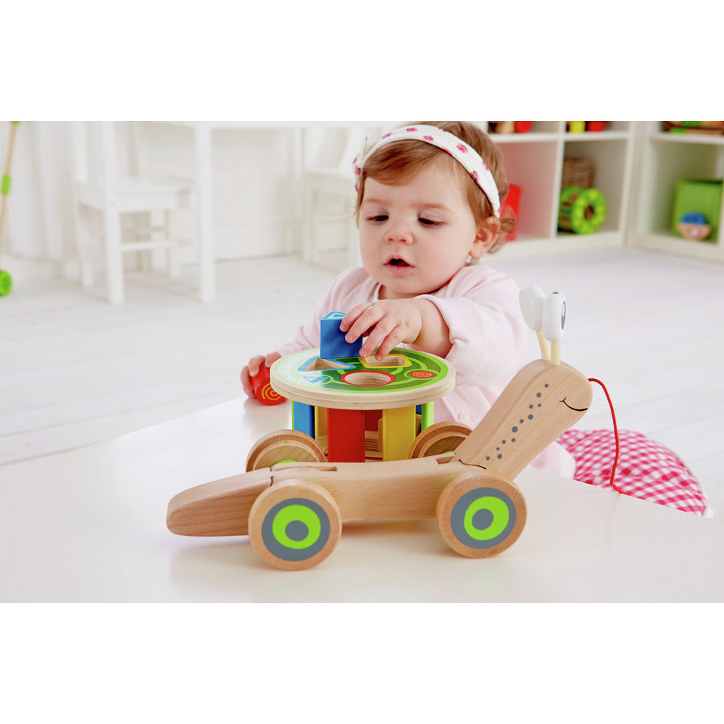 (Pre-Order) Hape Walk-A-Long Snail