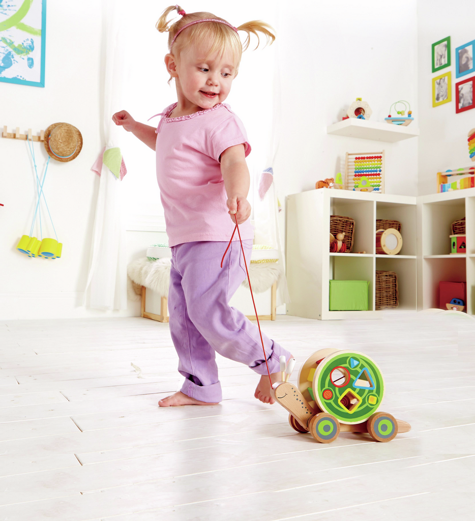 (Pre-Order) Hape Walk-A-Long Snail