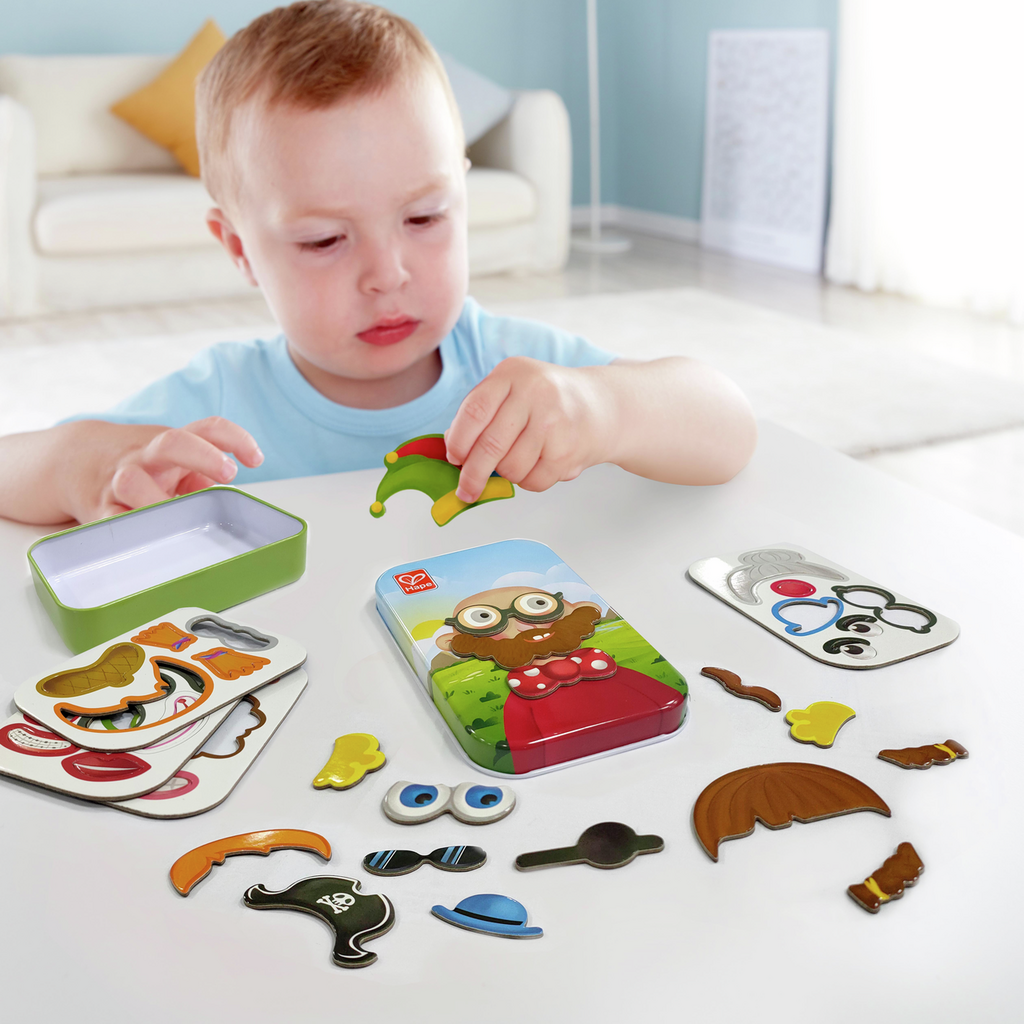 (Pre-Order) Hape Magnetic Funny Face (4 pcs.)