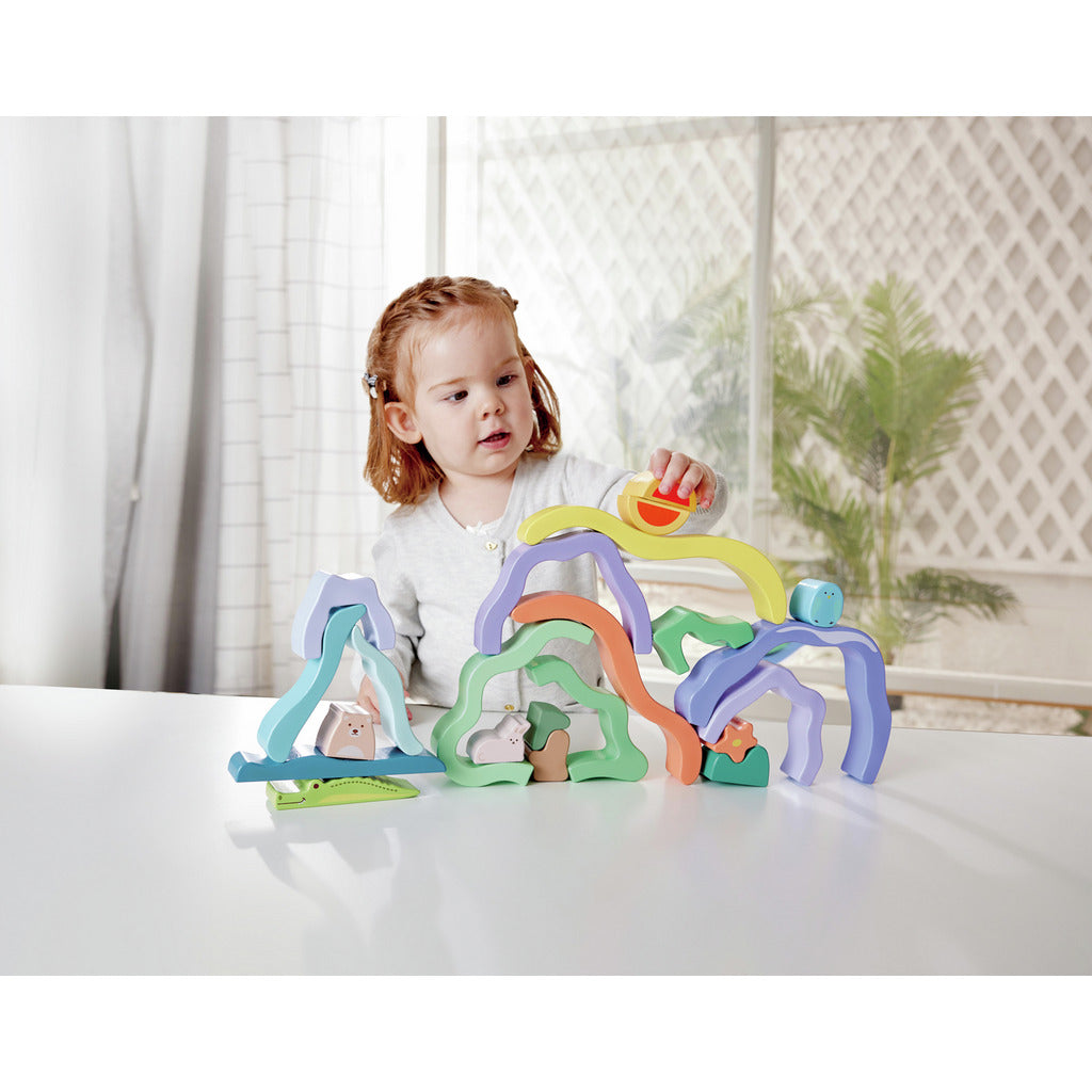 (Pre-Order) Hape Nature Scene Stacking Blocks