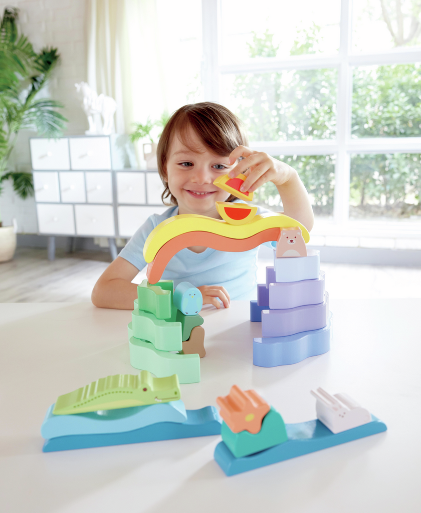 (Pre-Order) Hape Nature Scene Stacking Blocks