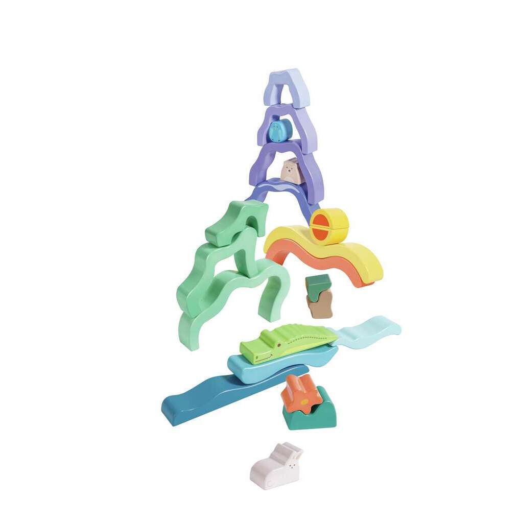 (Pre-Order) Hape Nature Scene Stacking Blocks
