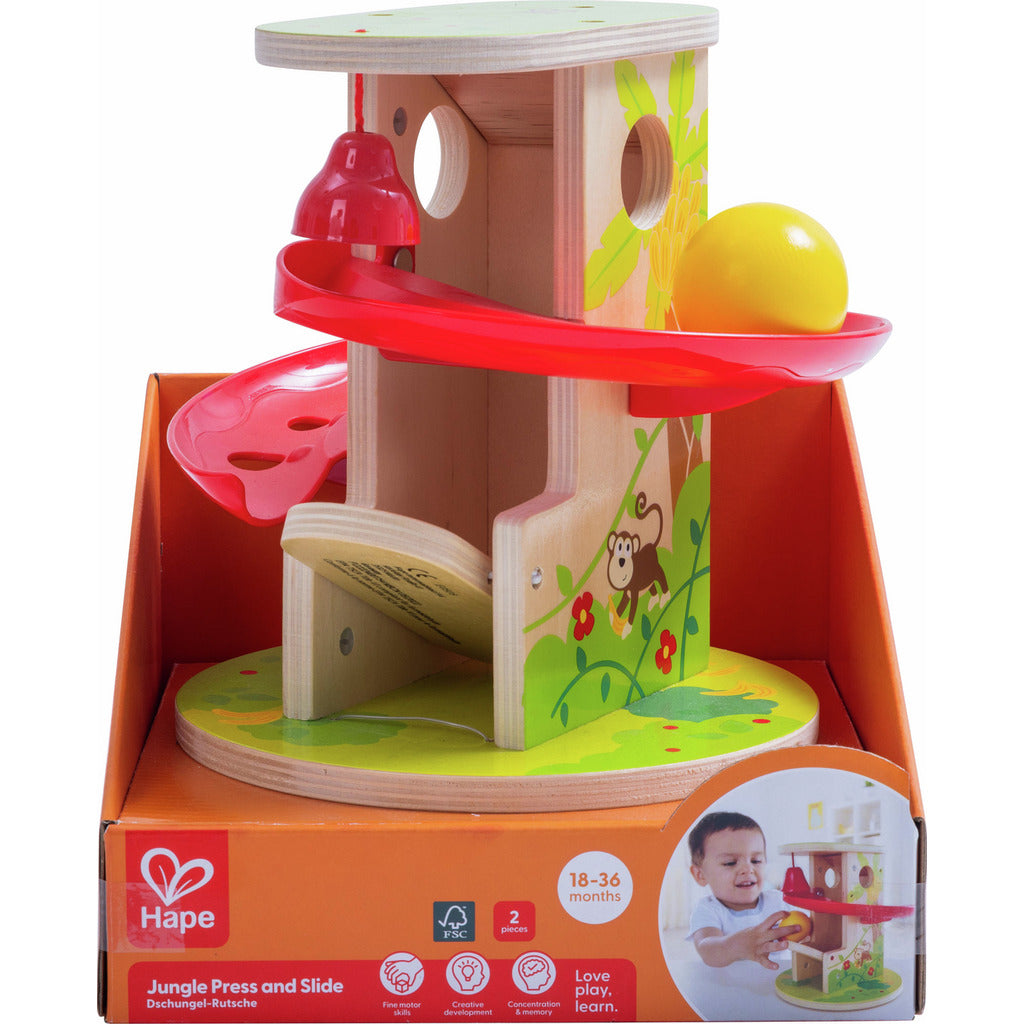 (Pre-Order) Hape Jungle Press and Slide