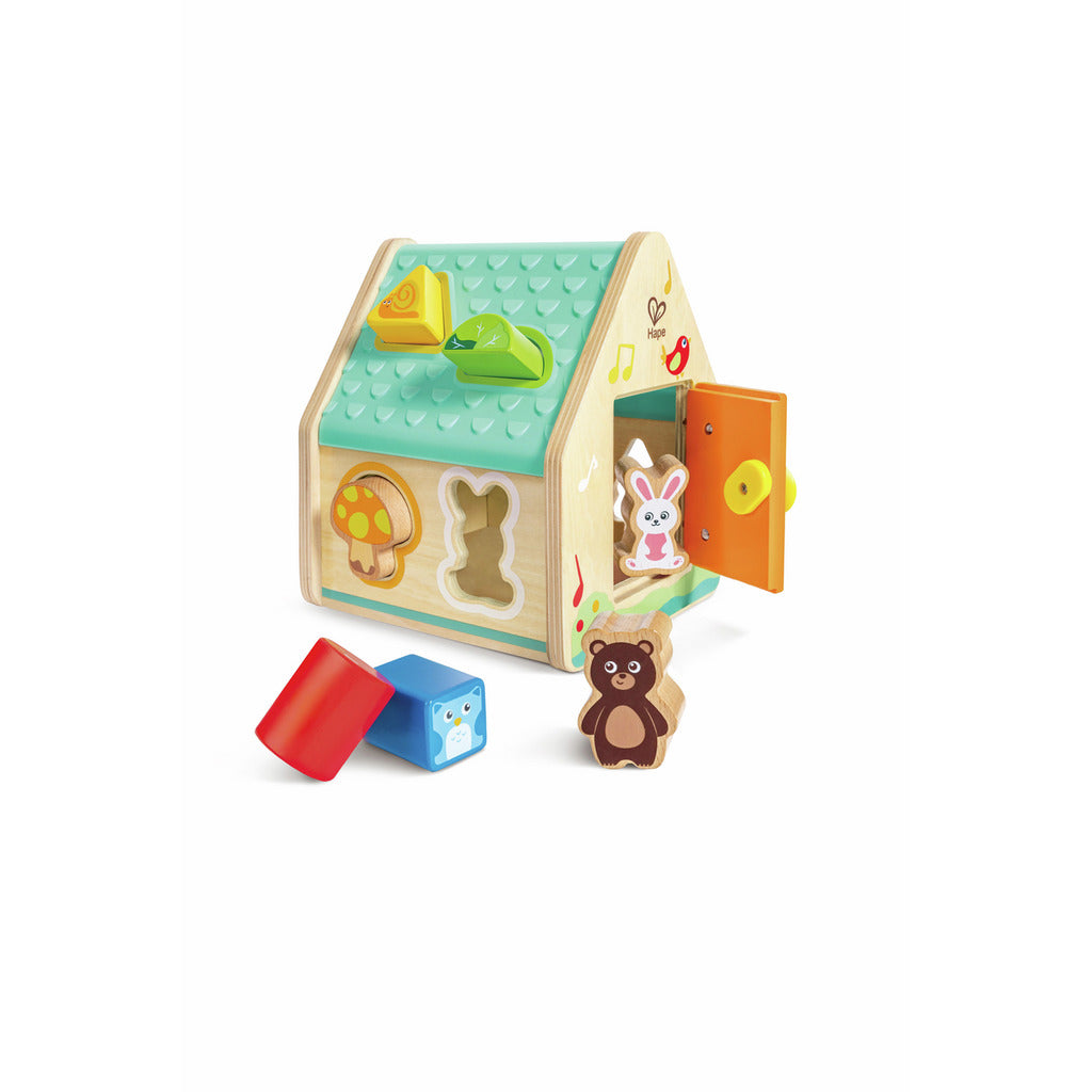 (Pre-Order) Hape Critter House Shape Sorter