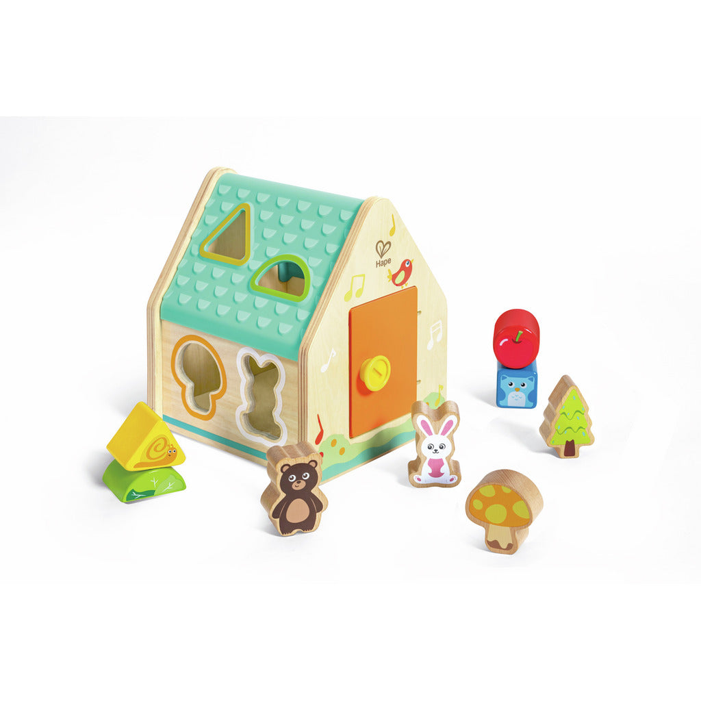 (Pre-Order) Hape Critter House Shape Sorter