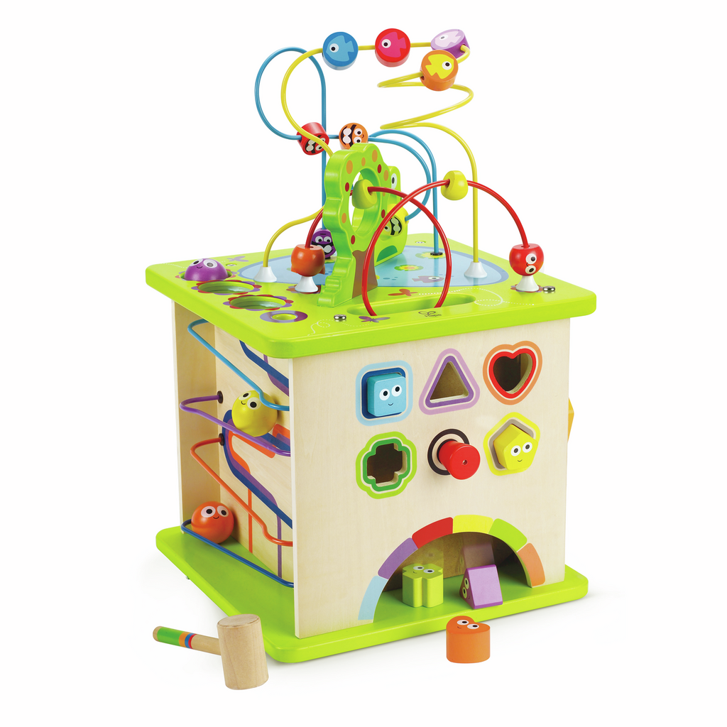 (Pre-Order) Hape Country Critters Play Cube