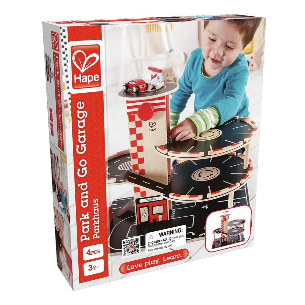 (Pre-Order) Hape Park & Go Garage
