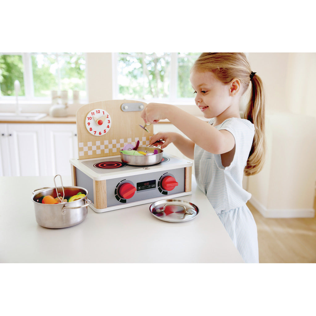 (Pre-Order) Hape 2-in-1 Kitchen & Grill Set