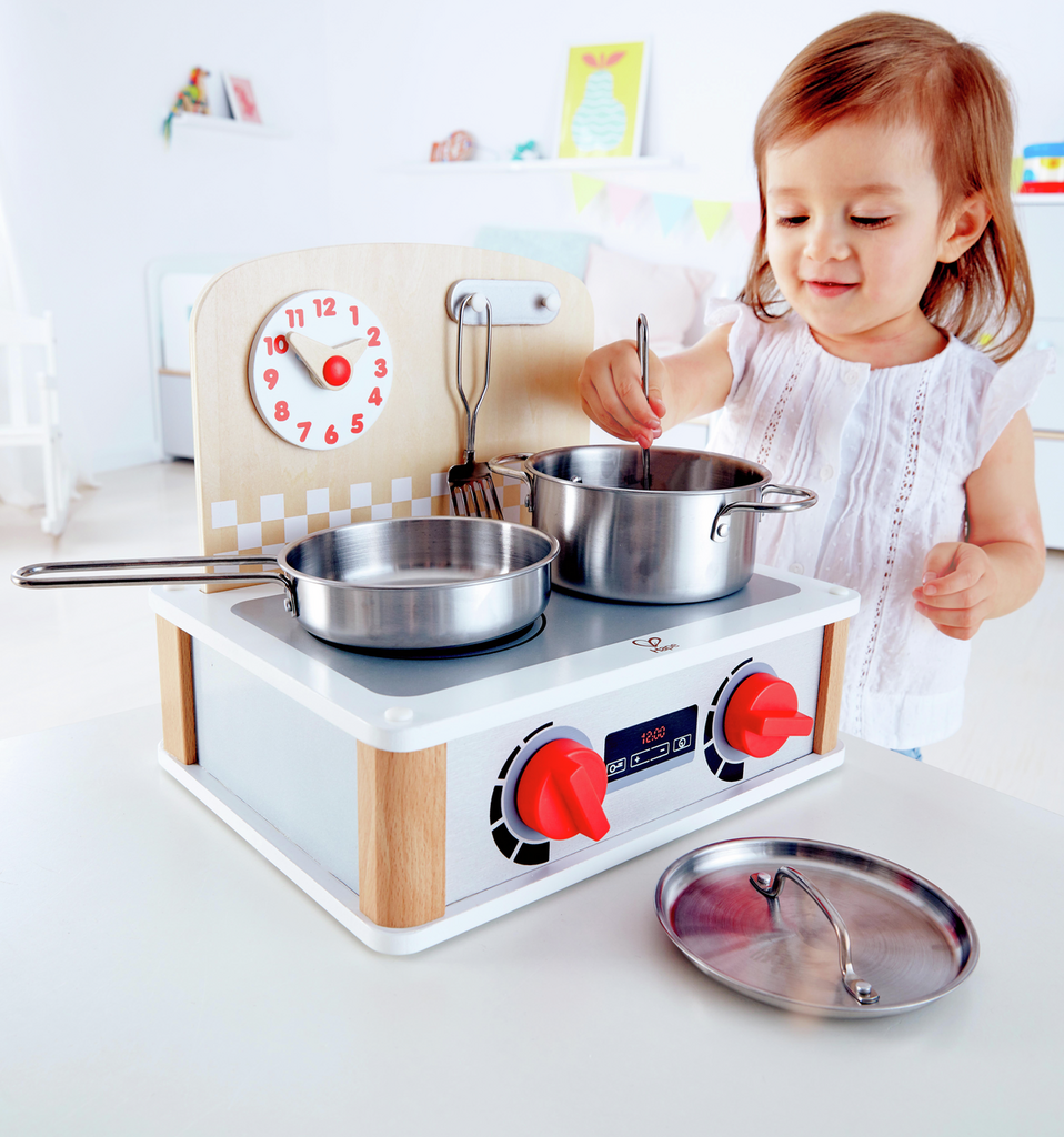 (Pre-Order) Hape 2-in-1 Kitchen & Grill Set