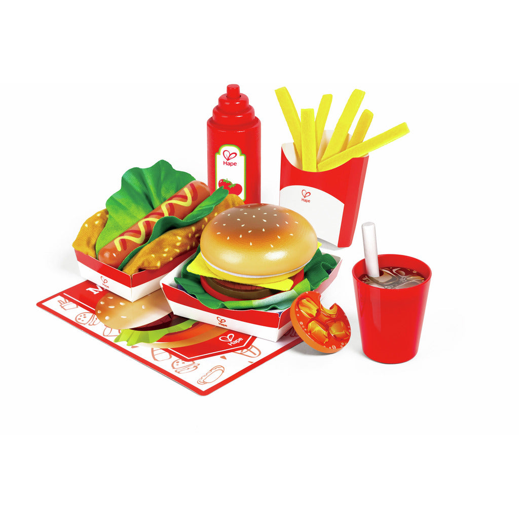 (Pre-Order) Hape Fast Food Set