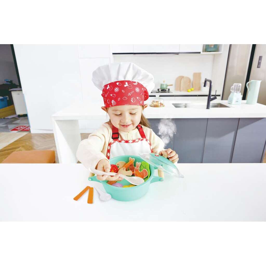 (Pre-Order) Hape Little Chef Cooking & Steam Playset