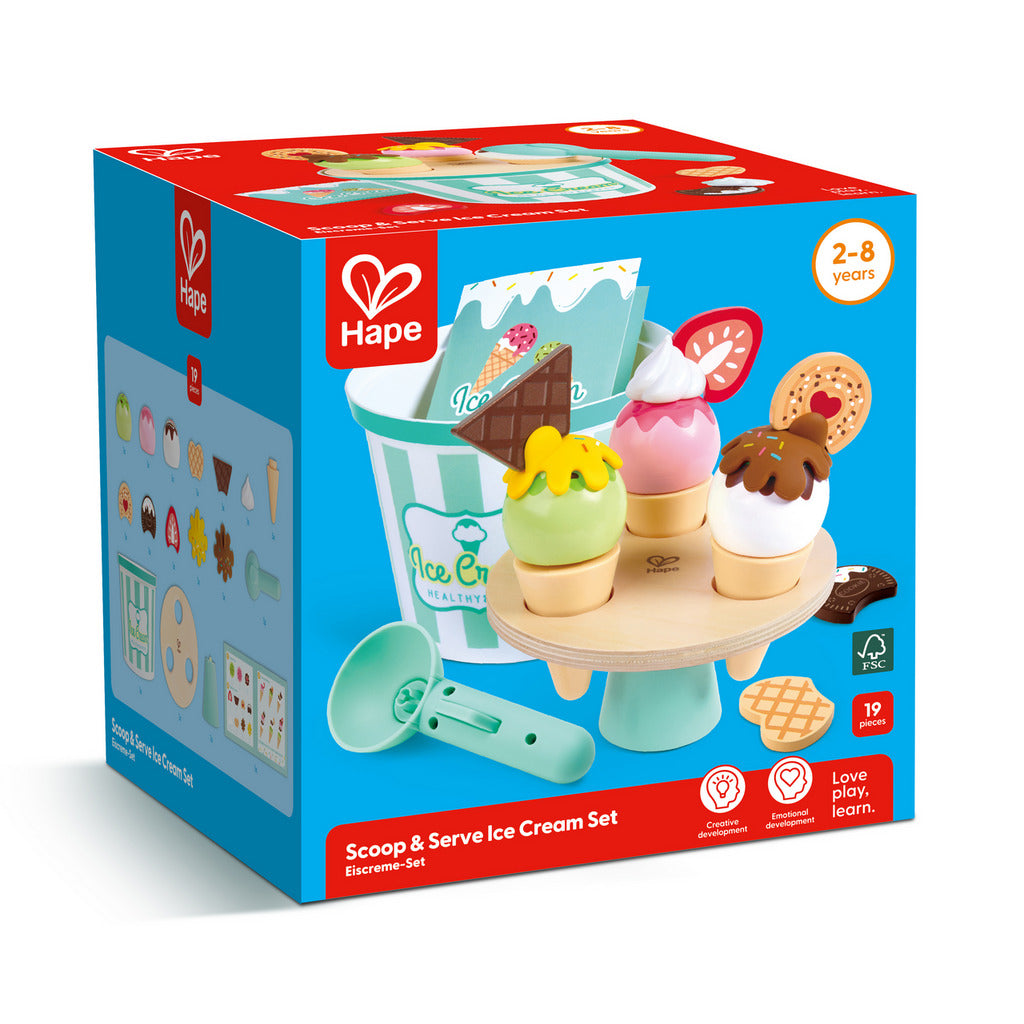 (Pre-Order) Hape Ice Cream Bucket Playset