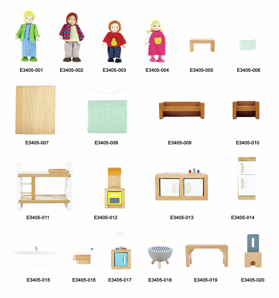 (Pre-Order) Hape Doll Family Mansion