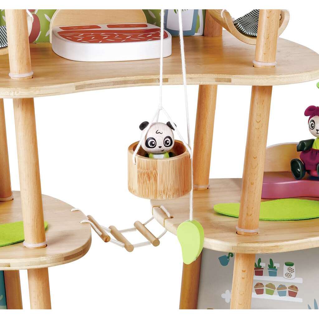 (Pre-Order) Hape Pandas’ Bamboo House