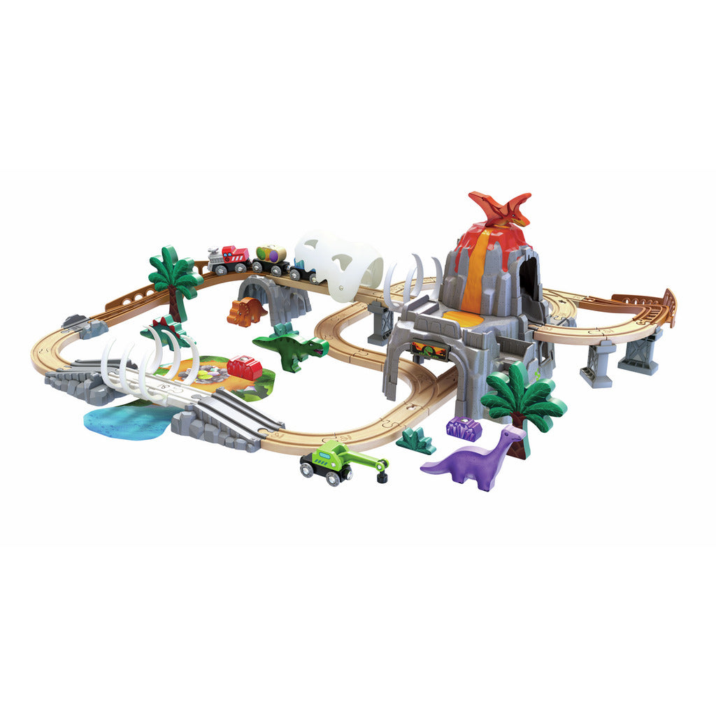 (Pre-Order) Hape Dino Railway Adventure Set
