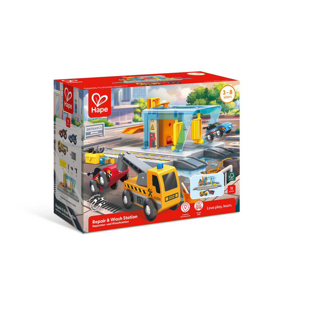 (Pre-Order) Hape Vehicles Service Play Set