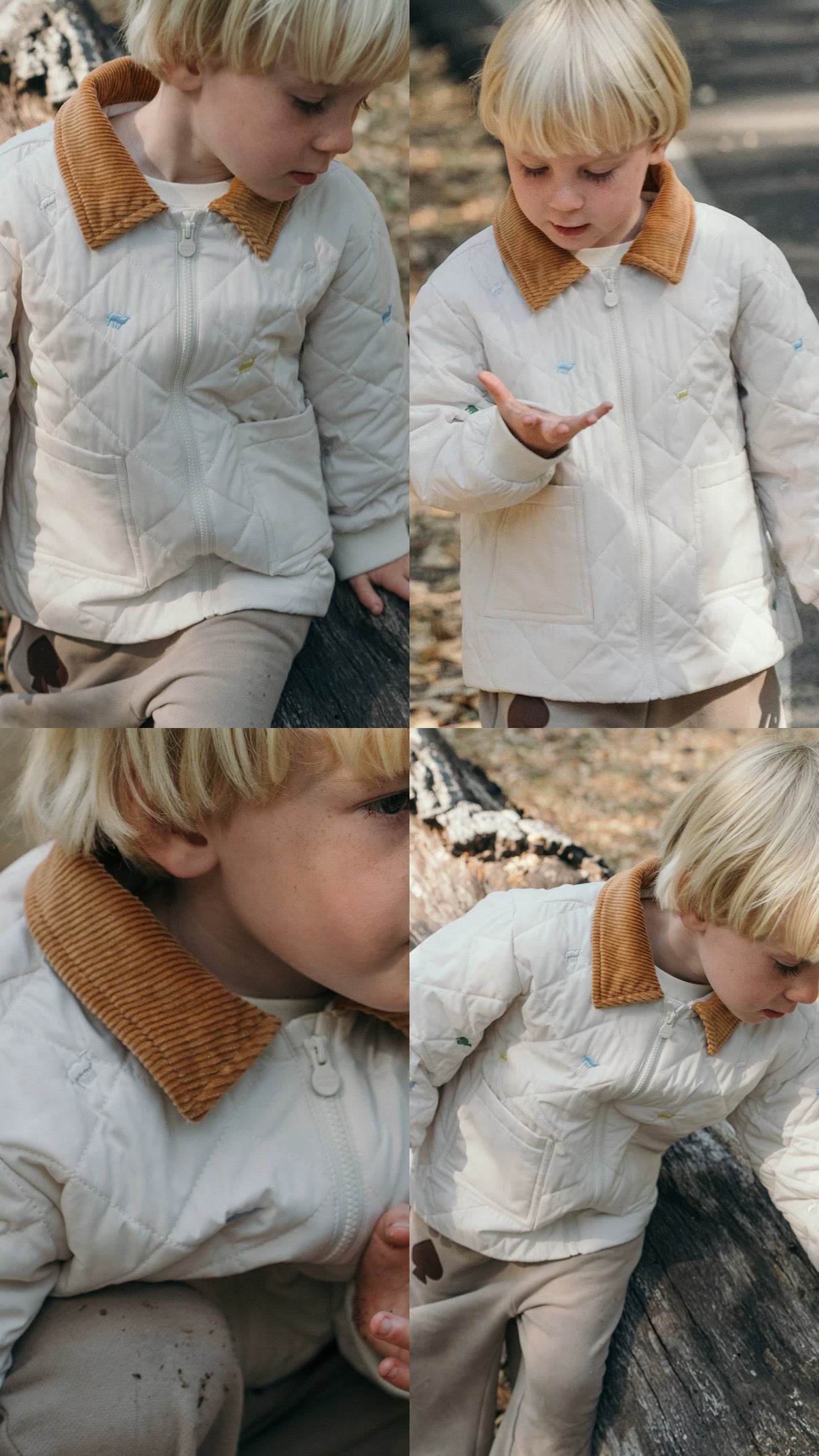 (PREORDER) White Wheat Winter Jacket