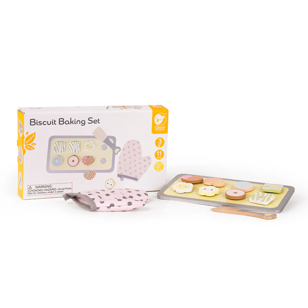 (Stained on Gloves/Imperfect Box) Classic World Biscuit Baking Set