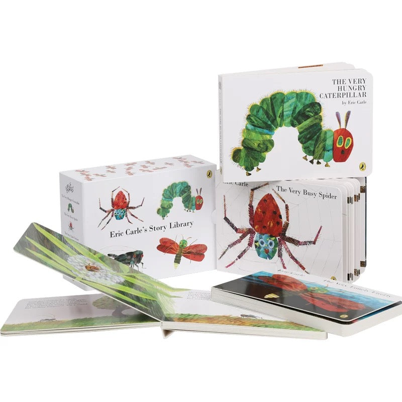 Eric Carle’s Story Library Set of 4 Books