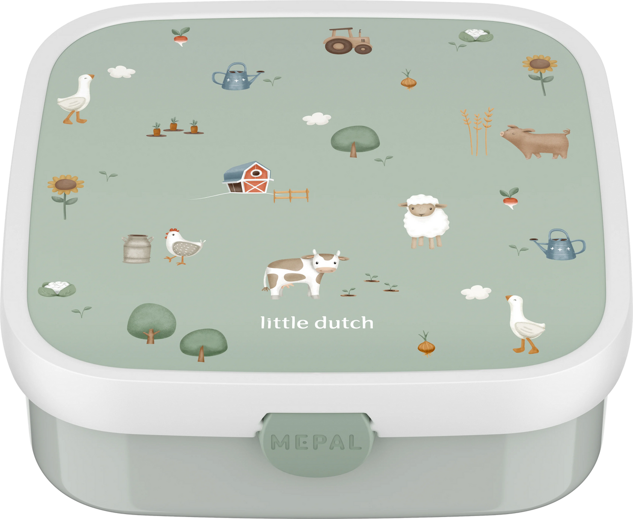 (PREORDER) Little Dutch Bento lunchbox large Little Farm