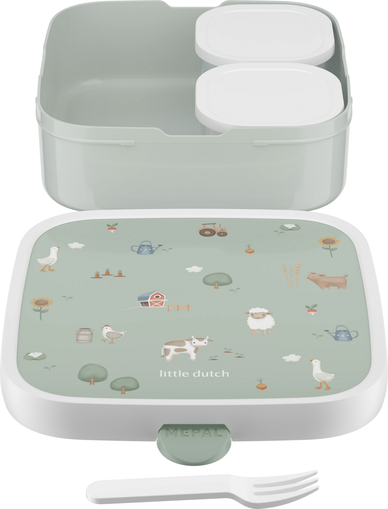 (PREORDER) Little Dutch Bento lunchbox large Little Farm