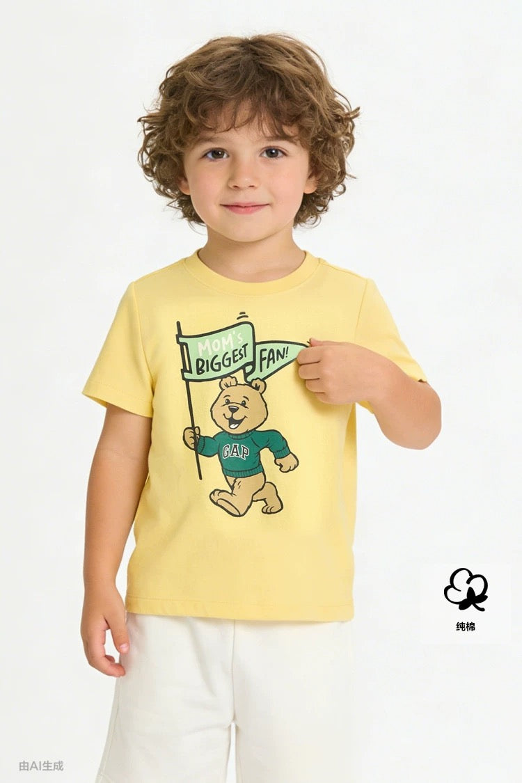 (Pre-order) GAP T-shirt - Mom's Biggest Fans