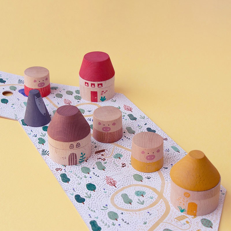 (PRE-ORDER) LONDJI, My three little pigs