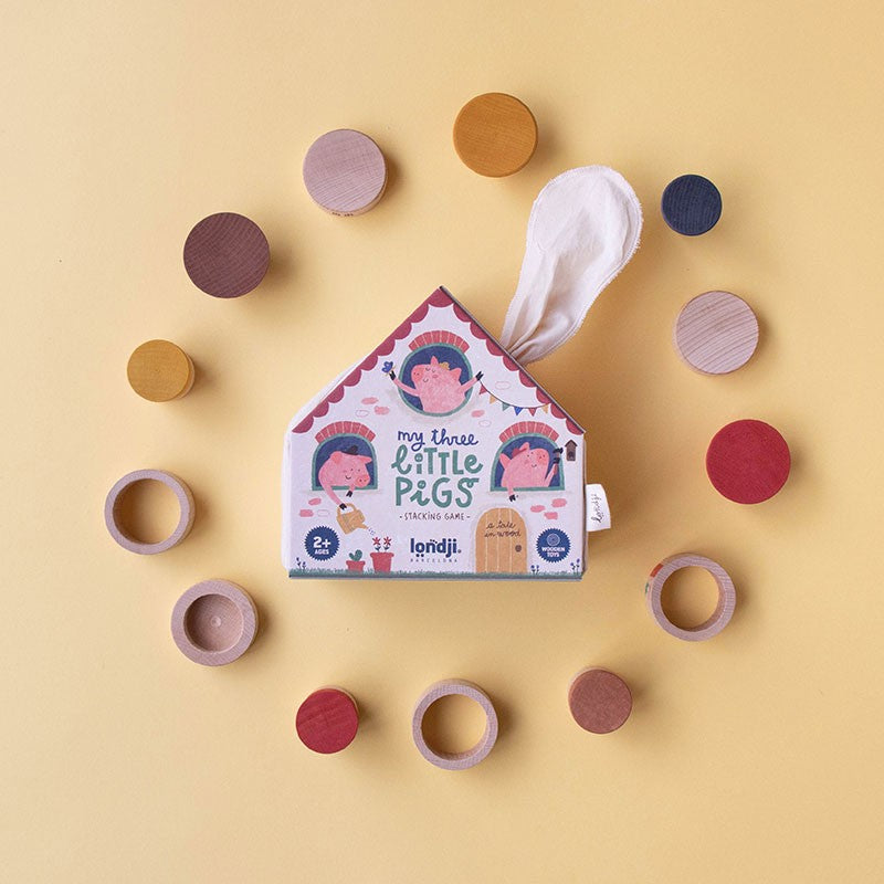 (PRE-ORDER) LONDJI, My three little pigs