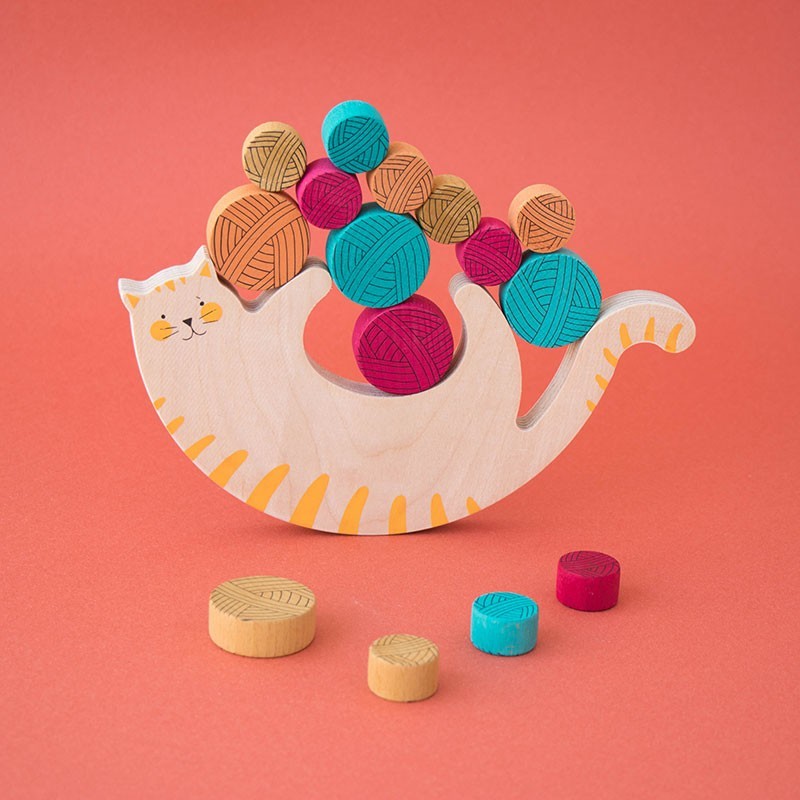 (Pre-Order) Londji Wooden Toy - MEOW