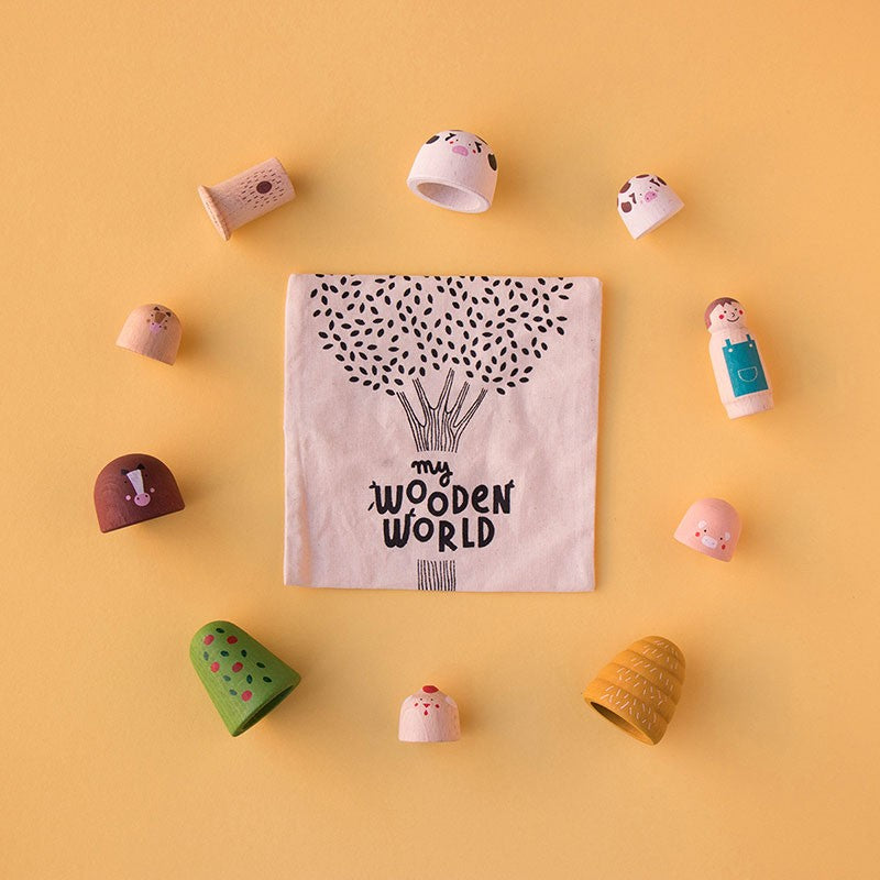 (PRE-ORDER) LONDJI Wooden world farm