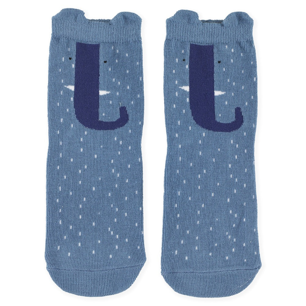 (Pre-Order)Trixie Socks 2-pack - Mrs. Elephant