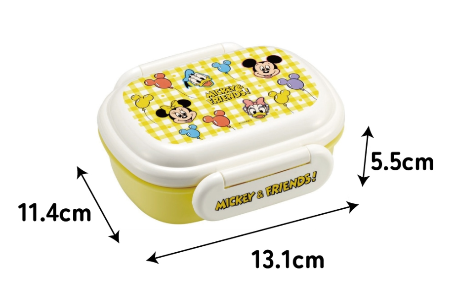 (Pre-Order) Skater Lunch Box Mickey Mouse 270ml