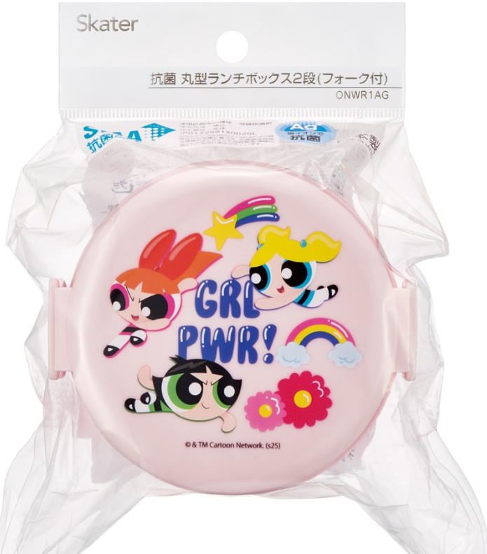 (Pre-Order) Skater Lunch Box 2 Tiers/500ml Powerpuff Girls