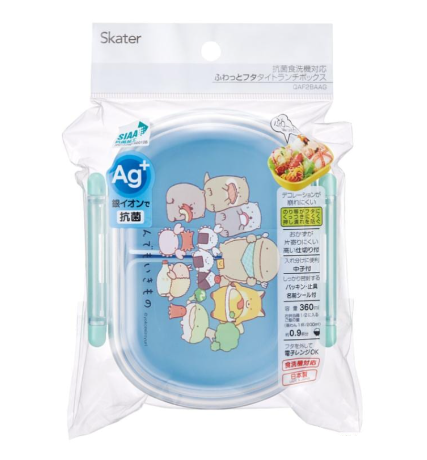 (Pre-Order) Skater Antibacterial 1-tier/360ml, by Nandemoiikimono