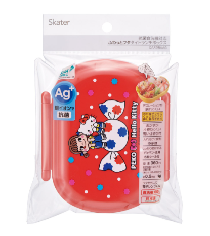 (Pre-Order) Skater Antibacterial 1 Tier/360ml, Peko-chan x Hello Kitty
