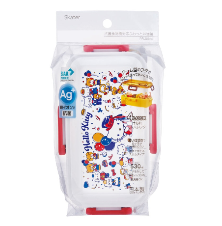 (Pre-Order) Skater Antibacterial 1-tier/530ml, Hello Kitty, always by your side
