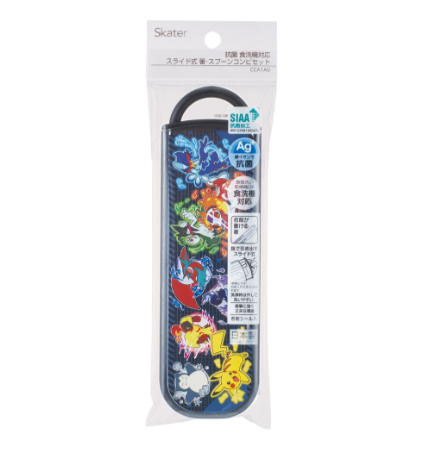 (Pre-Order) Skater Chopsticks Set Pokémon 25th Anniversary, Pikachu, Boys