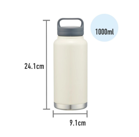 (Pre-Order) Skater Screw-handle mug bottle 1000ml Snoopy