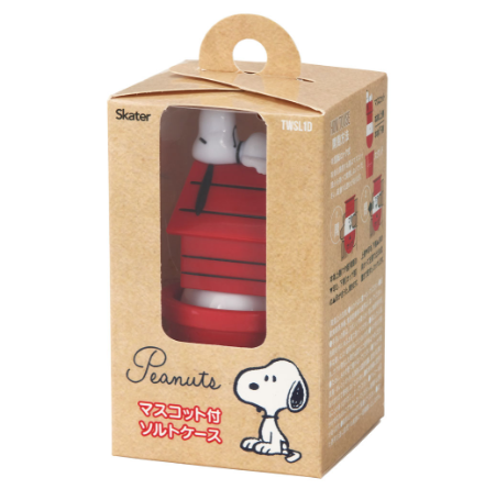 (Pre-Order) Snoopy Peanuts Salt Case with Mascot, Tabletop Condiment Case