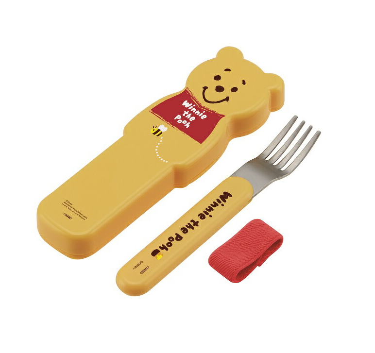 (Pre-Order) Skater Die-cut fork case Winnie the Pooh