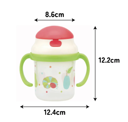 (Pre-Order) Skater + The Very Hungry Caterpillar Mickey Mouse Mug with Straw