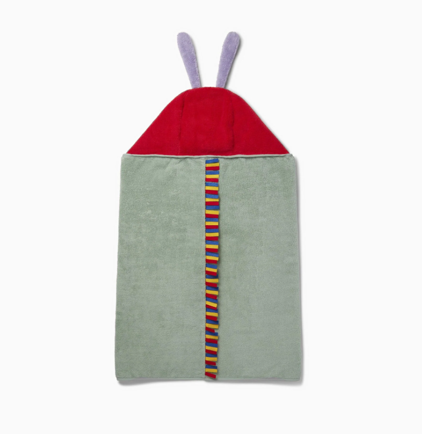 (Pre-Order) Mori + The Very Hungry Caterpillar Hooded Bath Towel