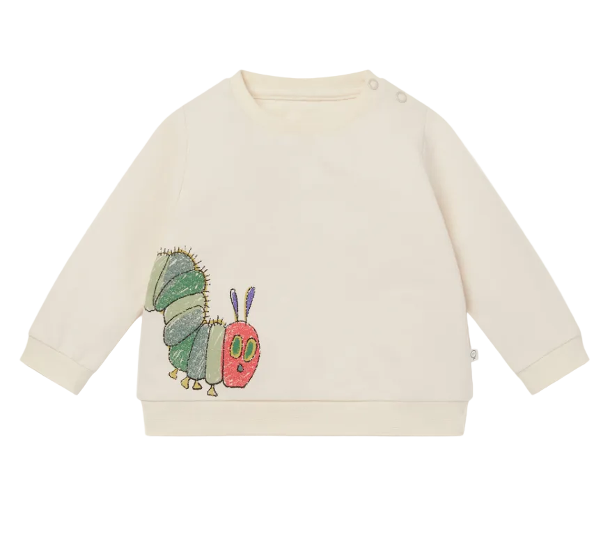 (Pre-Order) Mori + The Very Hungry Caterpillar Sweatshirt