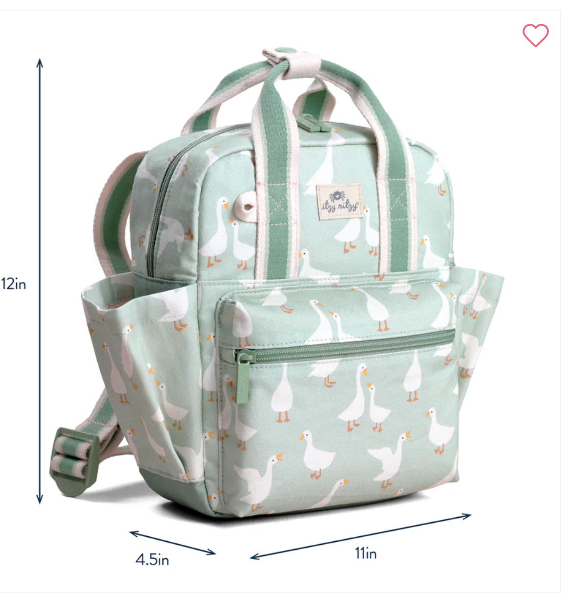 (Pre-Order) Itzy Ritzy Toddler Backpack Silly Goose